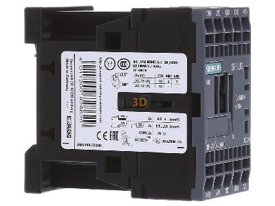 Ansicht links Siemens 3RH2140-2BB40 Hilfsschtz 24DC 4S S00 