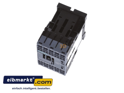 View up front Siemens Indus.Sector 3RH2131-2BB40 Contactor relay 0VAC 24VDC 1NC/ 3 NO 
