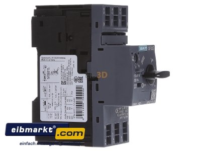 Ansicht links Siemens Indus.Sector 3RV2011-1CA20 Leistungsschalter Motor 1,8-2,5A S00 