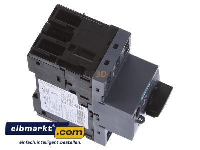 Ansicht oben links Siemens Indus.Sector 3RV2011-1CA20 Leistungsschalter Motor 1,8-2,5A S00 