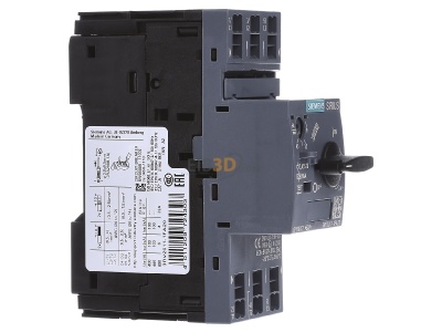 Ansicht links Siemens 3RV2011-1FA20 Leistungsschalter Motor 3,5-5A S00 