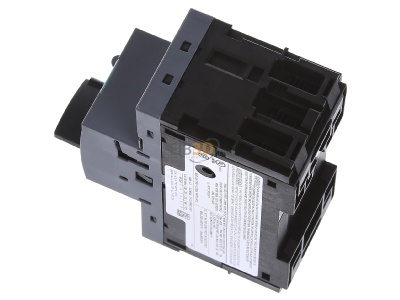 Ansicht oben rechts Siemens 3RV2011-1GA20 Leistungsschalter Motor 4,5-6,3A S00 
