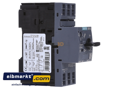 Ansicht links Siemens Indus.Sector 3RV2011-1JA20 Leistungsschalter Motor 7-10A S00 