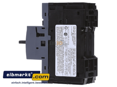 Ansicht rechts Siemens Indus.Sector 3RV2011-1JA20 Leistungsschalter Motor 7-10A S00 