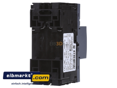 Ansicht hinten Siemens Indus.Sector 3RV2011-1JA20 Leistungsschalter Motor 7-10A S00 