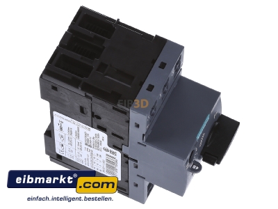 Ansicht oben links Siemens Indus.Sector 3RV2011-1JA20 Leistungsschalter Motor 7-10A S00 