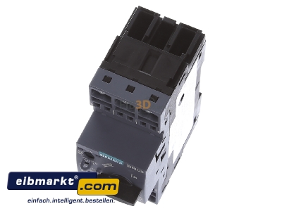 Ansicht oben vorne Siemens Indus.Sector 3RV2021-4BA20 Leistungsschalter Motor 14-20A S0 