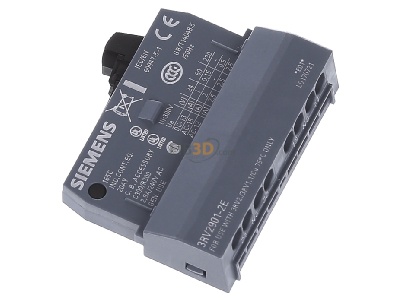 Ansicht oben links Siemens 3RV2901-2E Hilfsschalter 1S+1,Bgr.S00/S0 