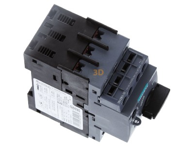 Ansicht oben links Siemens 3RV2011-1DA15 Leistungsschalter Motor 2,2-3,2A 