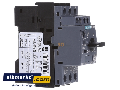 Ansicht links Siemens Indus.Sector 3RV20111BA15 Leistungsschalter Motor 1,4-2A 3RV2011-1BA15
