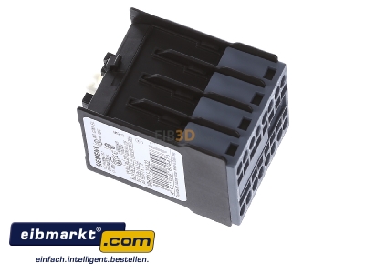 Ansicht oben links Siemens Indus.Sector 3RH2911-2GA22 Hilfsschalterblock 2S+2,Bgr.S00,S0 