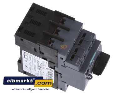 Ansicht oben links Siemens Indus.Sector 3RV2011-1AA15 Leistungsschalter Motor 1-1,6A 