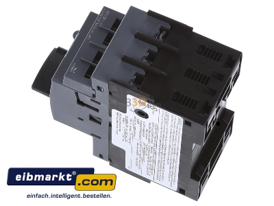 Ansicht oben rechts Siemens Indus.Sector 3RV2011-1AA15 Leistungsschalter Motor 1-1,6A 