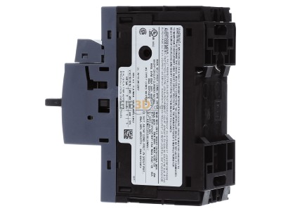 Ansicht rechts Siemens 3RV2011-1GA25 Leistungsschalter Motor 4,5-6,3A 