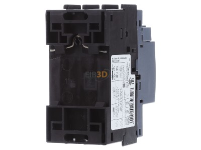 Ansicht hinten Siemens 3RV2011-0GA15 Leistungsschalter Motor 0,45-0,63A 