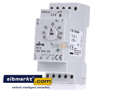 Front view Alre-it D4780371 Room temperature controller
