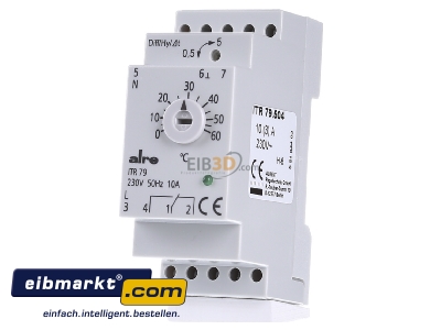 Frontansicht Alre-it D4780371 Hutschienenregler elektron,0-60Gr ITR 79.504