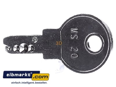 Ansicht hinten Eaton (Moeller) M22-ES-MS20 Ersatzschlssel 