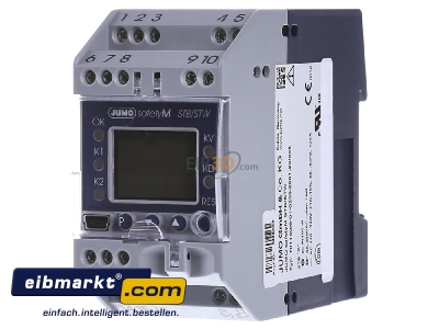 Front view Jumo 701150/8-01#00548736 Temperature control relay AC 110...240V - 701150/8-0100548736
