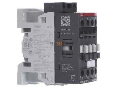 View on the left ABB AF09-30-01-11 Magnet contactor 9A 24...60VAC 
