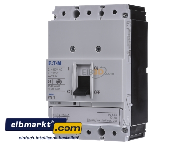 Front view Eaton (Moeller) PN1-63 Safety switch 3-p 0kW
