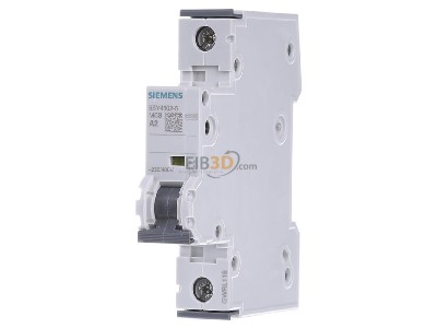 Frontansicht Siemens 5SY4102-5 LS-Schalter 10KA,1p,A,2A,T=70mm 
