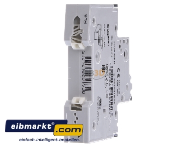 Ansicht hinten Siemens Indus.Sector 5SY4106-5 LS-Schalter 10KA,1p,A,6A,T=70mm 
