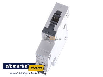 Ansicht oben vorne Siemens Indus.Sector 5SY4106-5 LS-Schalter 10KA,1p,A,6A,T=70mm 