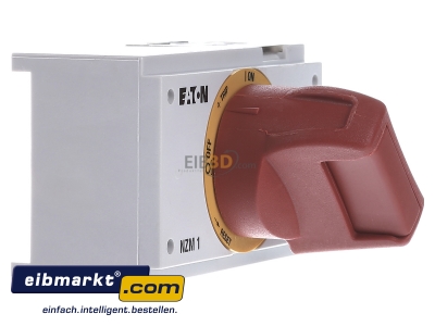 View on the left Eaton (Moeller) 260135 Handle for power circuit breaker red
