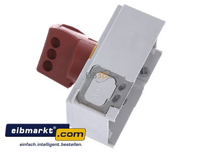 View top right Eaton (Moeller) 260135 Handle for power circuit breaker red
