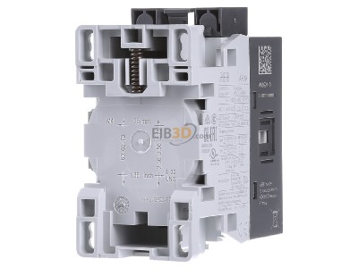 Back view ABB AF09-30-10-13 Magnet contactor 9A 100...250VAC 
