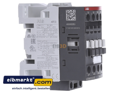 View on the left ABB Stotz S&J 1SBL137001R1301 Magnet contactor 9A 100...250VAC
