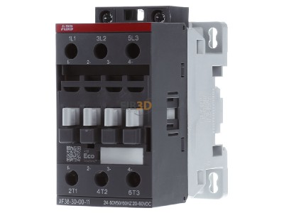 Frontansicht ABB AF38-30-00-11 Sch�tz 24-60 50/60 20-60VDC 