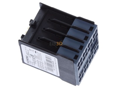 Ansicht oben links Siemens 3RH2911-2HA11 Hilfsschalterblock 1S+10E S00 