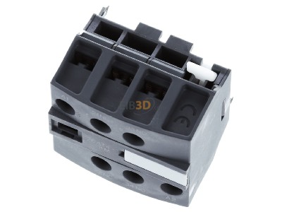 Ansicht oben vorne ABB CAT4-11M Hilfsschalter/Spulenblock 
