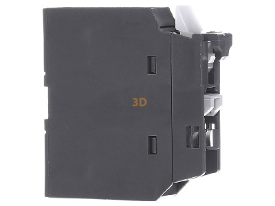 View on the right ABB CA4-01 Auxiliary contact block 0 NO/1 NC 

