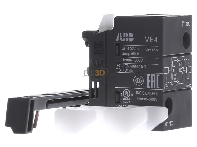 View on the left ABB VEM4 Mechanic interlock for switch 
