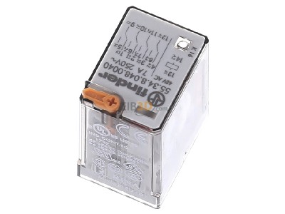 View up front Finder 55.34.8.048.0040 Switching relay AC 48V 7A 
