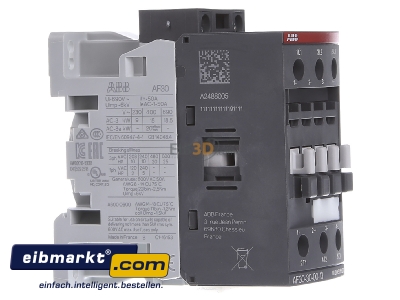 View on the left ABB Stotz S&J 1SBL277001R1300 Magnet contactor 32A 100...250VAC
