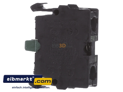 Ansicht rechts Eaton (Moeller) M22-K10P Kontaktelement 1S, Front 