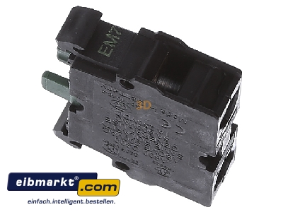 Ansicht oben rechts Eaton (Moeller) M22-K10P Kontaktelement 1S, Front 