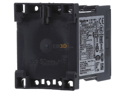 Ansicht hinten Schneider Electric LP4K1201BW3 Schtz 12A 24VDC 3p 