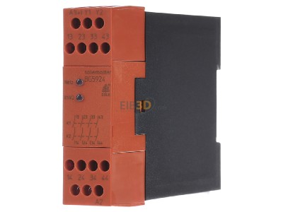 Front view Dold BG5924.04 AC/DC24V Safety relay 24V AC/DC 
