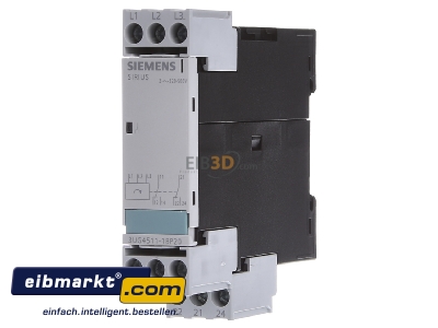 Front view Siemens Indus.Sector 3UG4511-1BP20 Phase monitoring relay 320...500V 
