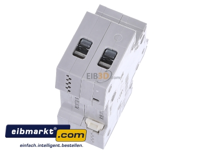 Top rear view Siemens Indus.Sector 5SU1356-6KK16 Earth leakage circuit breaker B16/0,03A - 
