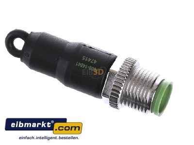 Ansicht oben links Murrelektronik 7000-14041-0000000 M12-Stecker gerade Abschlusswiderstand 