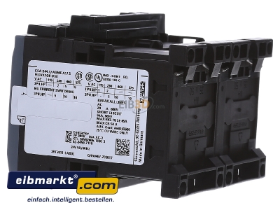 Ansicht rechts Siemens Indus.Sector 3RA2318-8XB30-1AB0 Wendekombination 7,5kW/400V 24VAC S00 