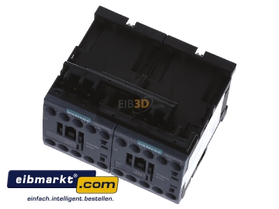 Ansicht oben vorne Siemens Indus.Sector 3RA2318-8XB30-1AB0 Wendekombination 7,5kW/400V 24VAC S00 