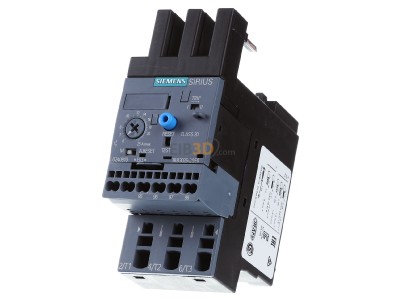 Front view Siemens 3RB3026-2QE0 Electronic overload relay 6...25A 

