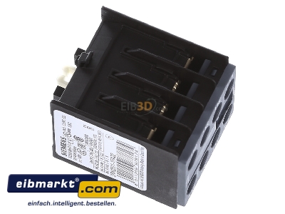 Ansicht oben links Siemens Indus.Sector 3RH29111FA22 Hilfsschalterblock 2S+2 3RH2911-1FA22